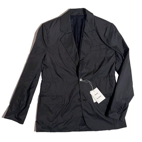 Acne Studios Jace Casual Suit Jacket Black 46 EU / 36 US FN-MN-SUIT000075 8H0057